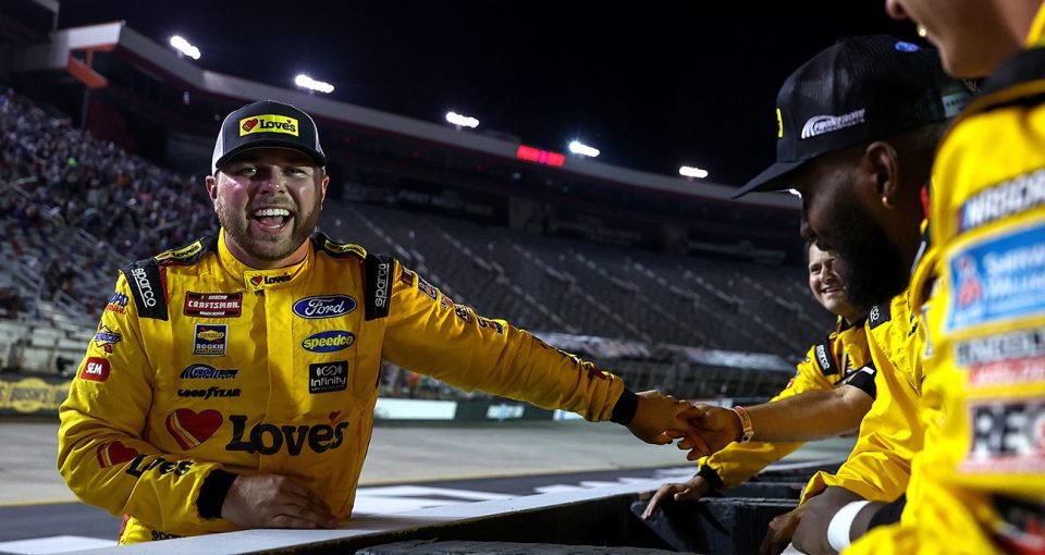 Riggs 'really enjoying' playing spoiler in Truck Series - NASCAR