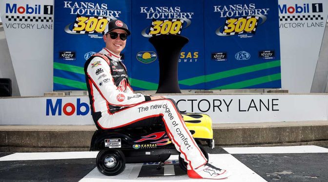 Featured image for Christopher Bell snags second Busch Light Pole of ’24 at Kansas