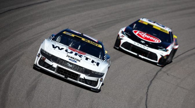 Featured Image for Ryan Blaney, Christopher Bell salvage top 10s after Kansas miscues
