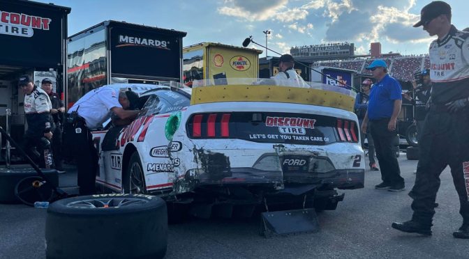 Featured Image for How a late multicar wreck at Talladega shook up the Cup Series Playoffs field
