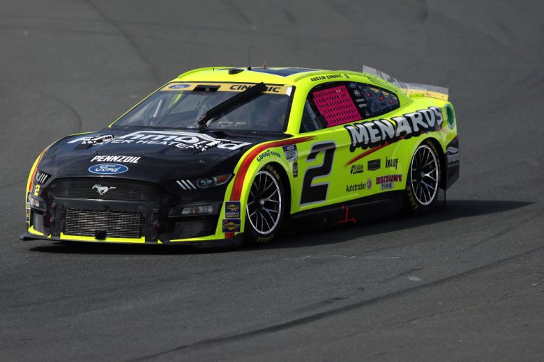 cindric at the roval