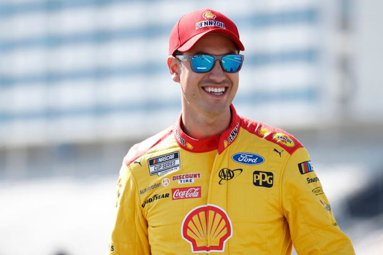 logano looks on