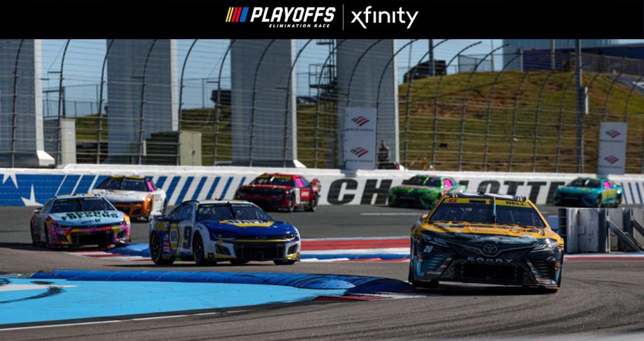 cup cars race at the roval