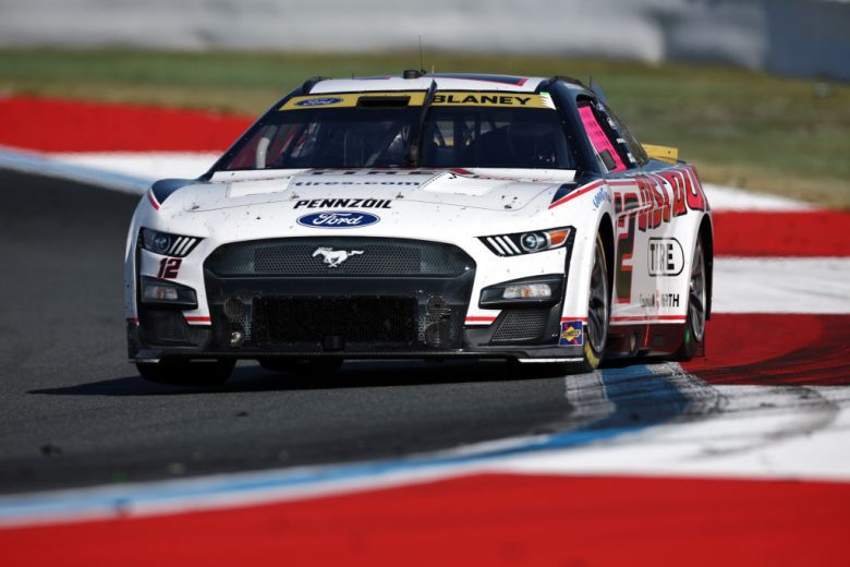 cindric at the roval