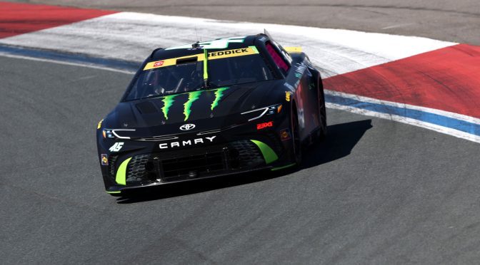 Tyler Reddick battles into Round of 8 following Roval finish