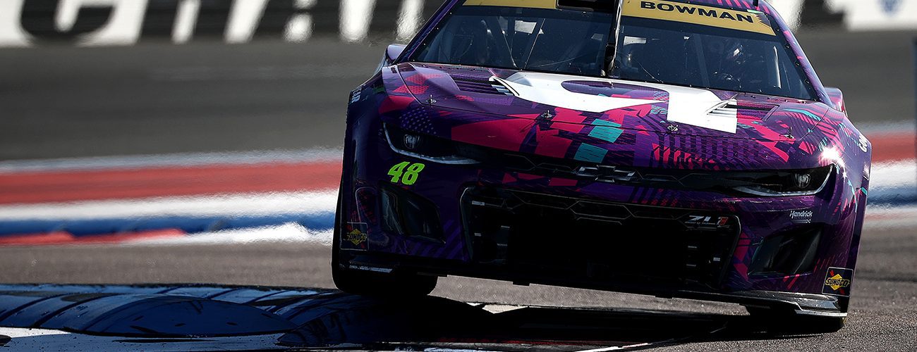 alex bowman races at the roval