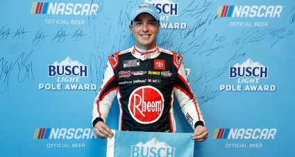 Christopher Bell zooms to pole position in Las Vegas qualifying