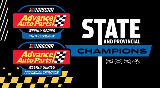 Featured image for 2024 NASCAR Advance Auto Parts Weekly Series state and provincial champions