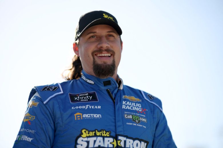 Josh Williams looks on at Homestead-Miami.
