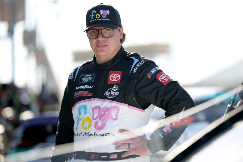 Sheldon Creed looks on at Homestead-Miami.