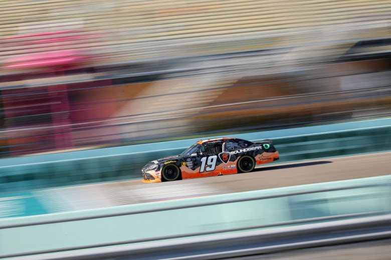 William Sawalich drives at Homestead-Miami.