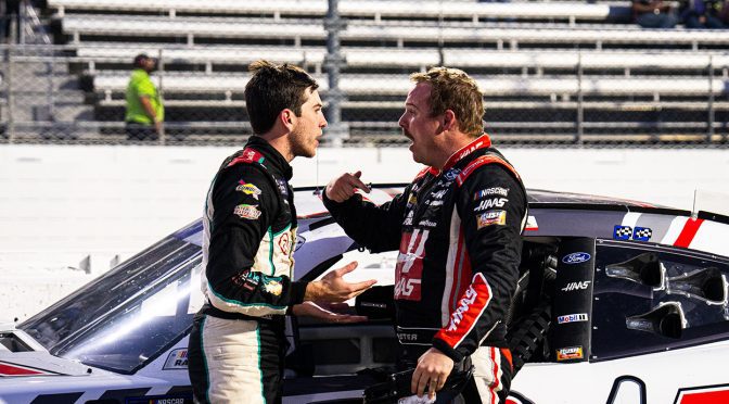 Featured Image for Cole Custer, Chandler Smith scuffle on pit road after Martinsville tussle