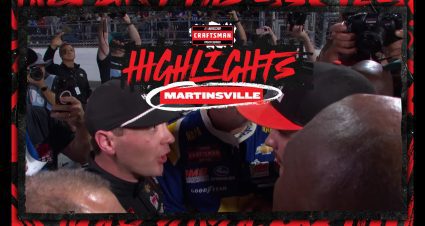 Tempers flare: Taylor Gray confronts Christian Eckes in Victory Lane