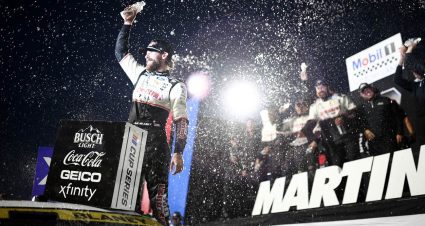 Ryan Blaney surges to Champ 4 with repeat walk-off Martinsville win