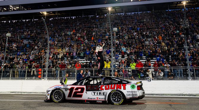 Featured Image for Analysis: On the clock once again, Ryan Blaney lives up to the moment