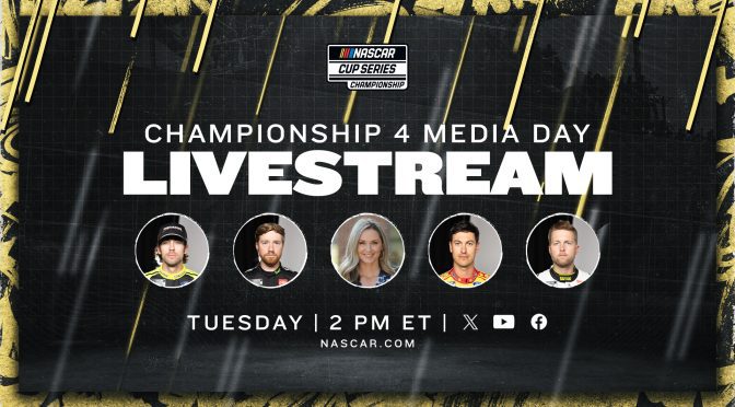 Tune in: Cup Series Championship 4 live stream, 2 p.m. ET