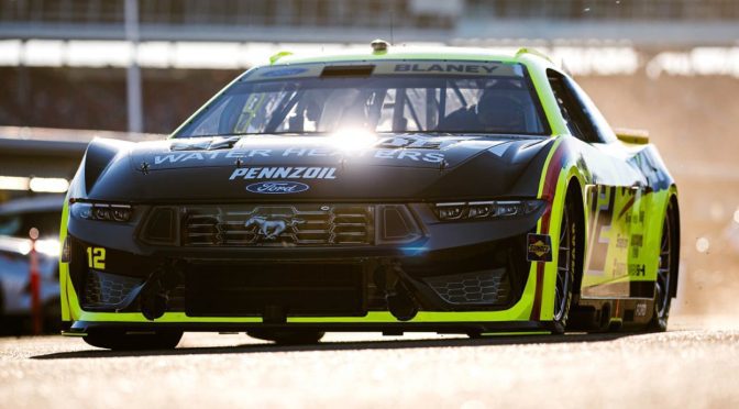 Ryan Blaney tops Friday’s Cup Series practice at Phoenix