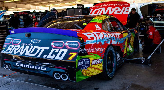 Featured image for Title turmoil? Practice crash creates early uphill battle for Xfinity title contenders