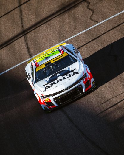 William Byron races in his No. 24 Chevrolet.