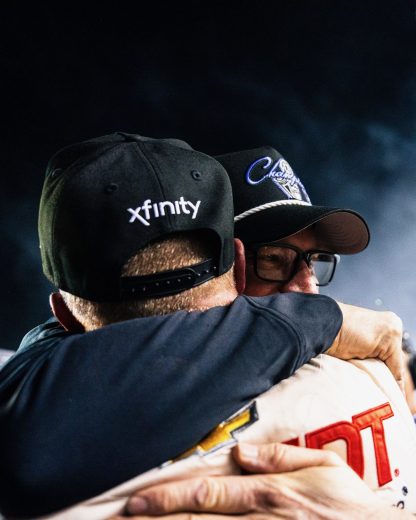 allgaier and dale jr celebrate