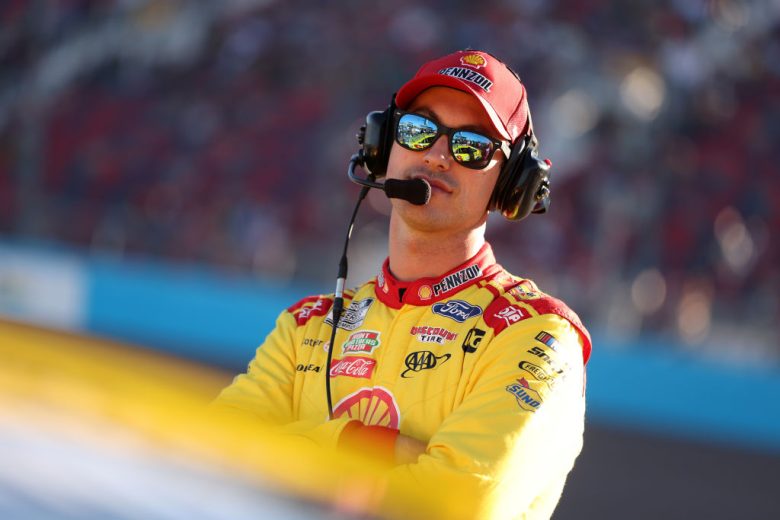 logano looks on