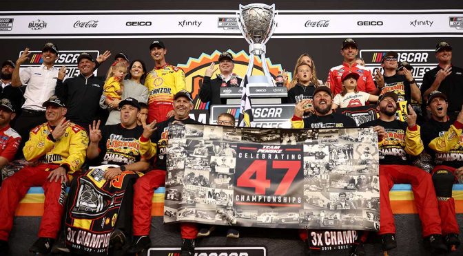 Featured Image for How Team Penske No. 22 crew faced adversity, shuffled up for Logano’s latest title