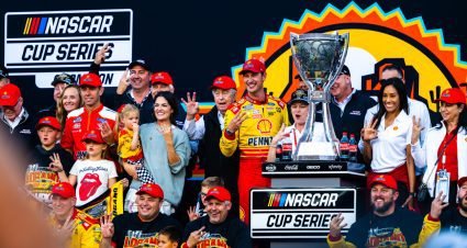 History at hand! Joey Logano secures third Cup Series title at Phoenix