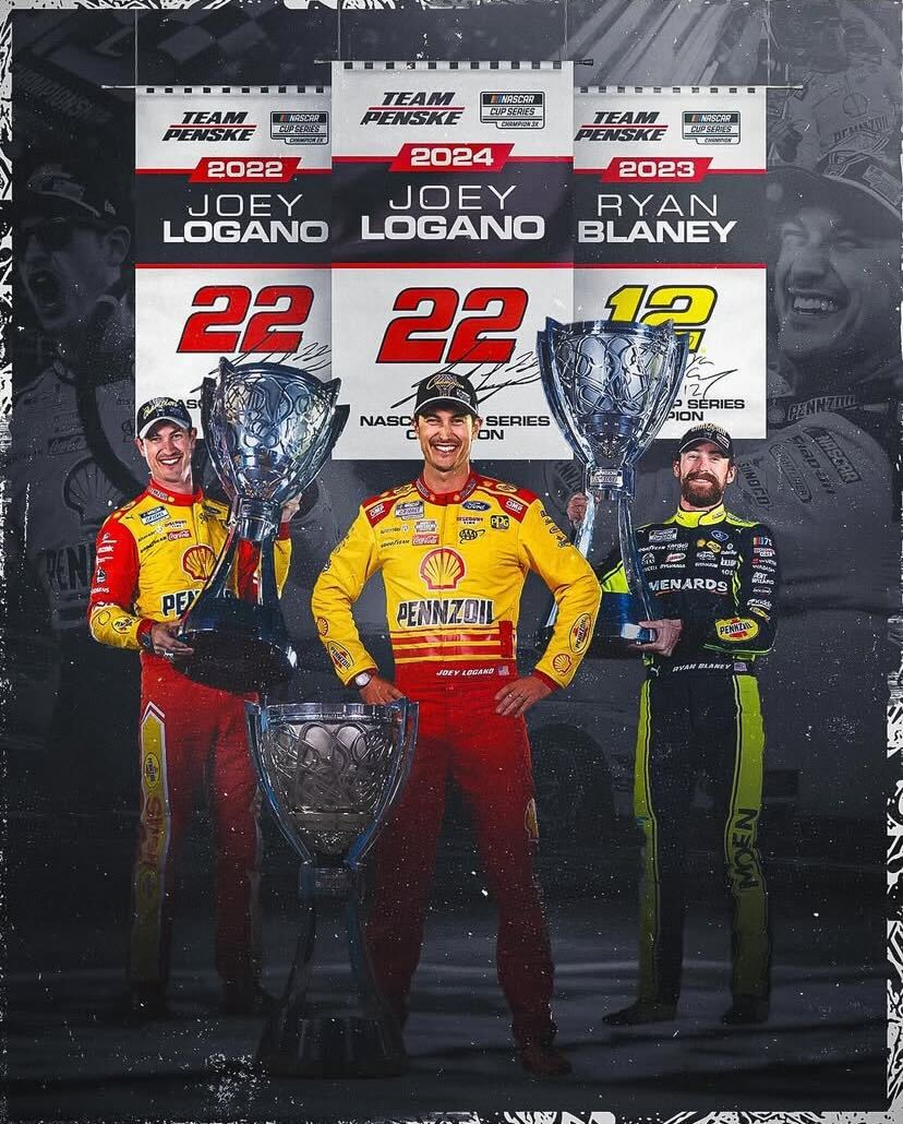 team penske championship graphic