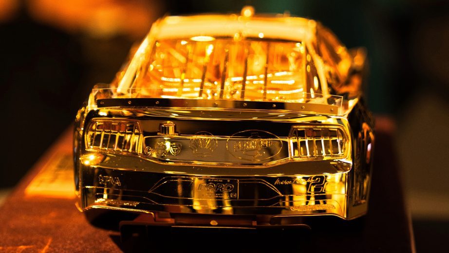 A general view of the Goodyear Gold car.