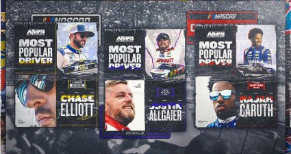 Elliott, Allgaier, Caruth earn 2024 NMPA Most Popular Driver awards
