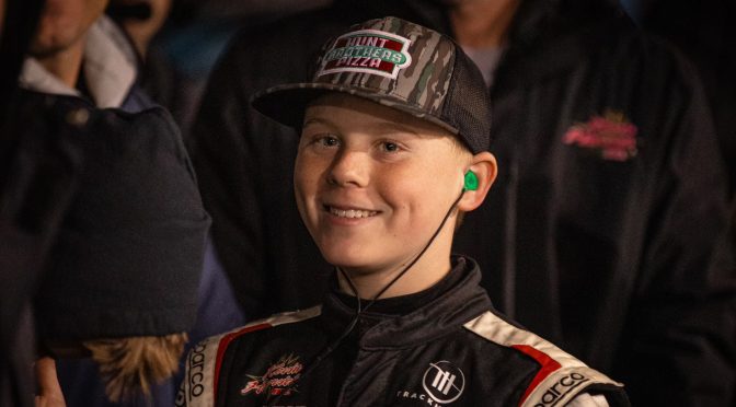 Featured Image for Limited Late Model debut for Keelan Harvick ends with eighth place finish