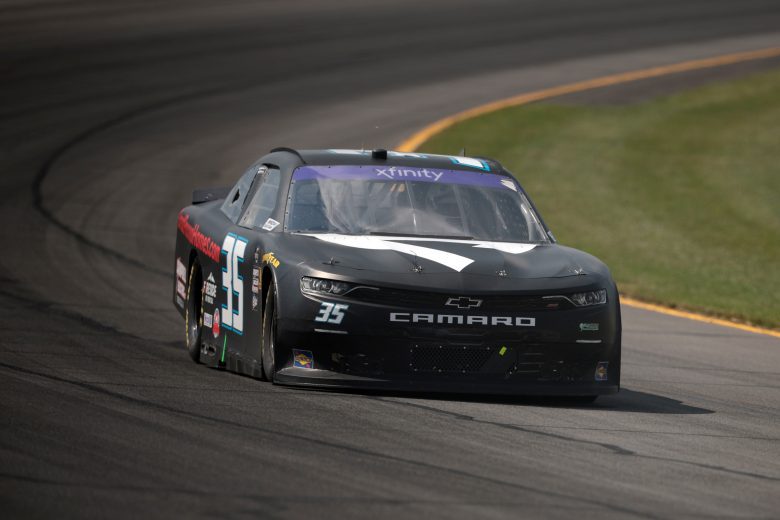 Stephen Mallozzi drives at Pocono.
