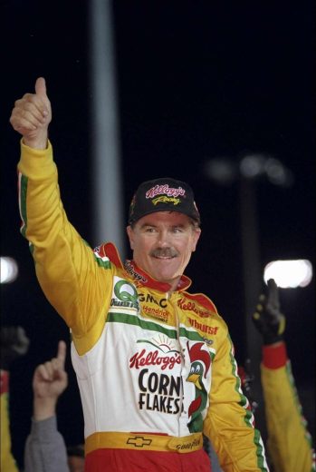 Terry Labonte looks on.