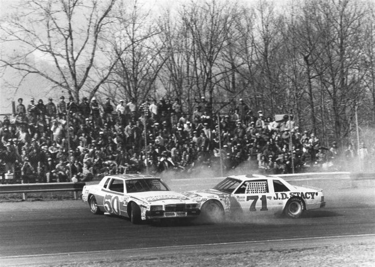 Dave Marcis drives.