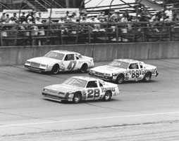 Cale Yarborough drives at Michigan.
