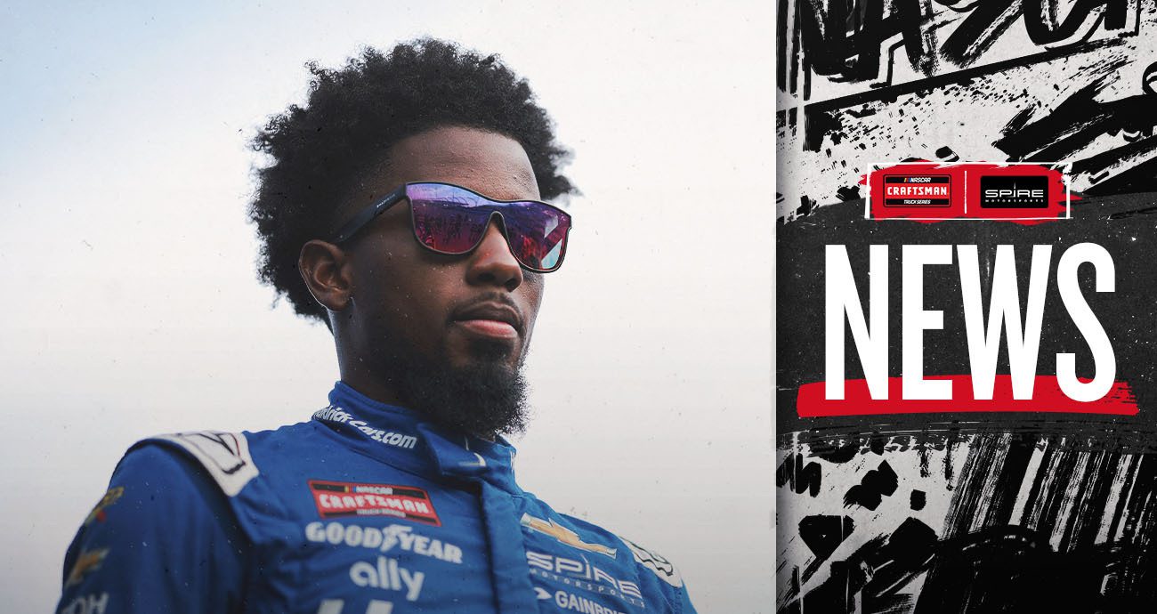 Rajah Caruth returns to Spire for 2025 Truck Series ride NASCAR