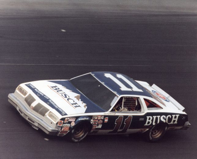 Cale Yarborough drivers No. 11 Busch Oldsmobile.