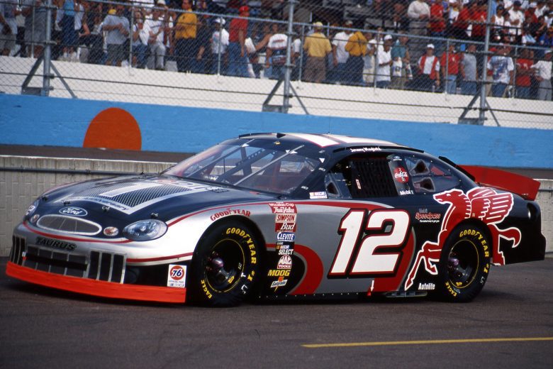 Jeremy Mayfield drives No. 12 Ford.