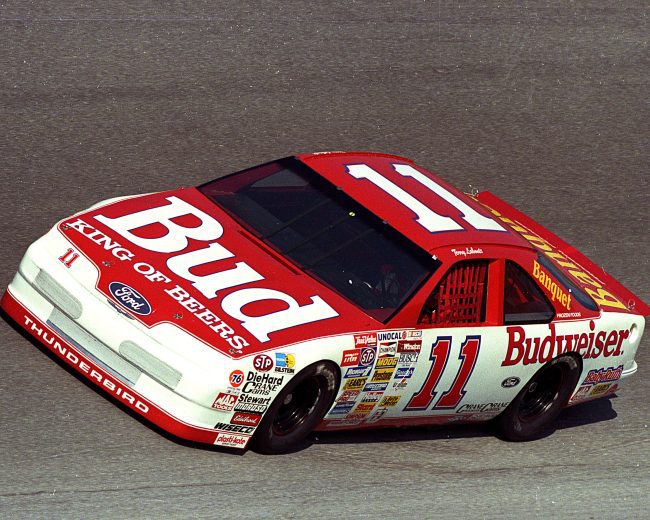 Terry Labonte drives No. 11 Bud Ford.
