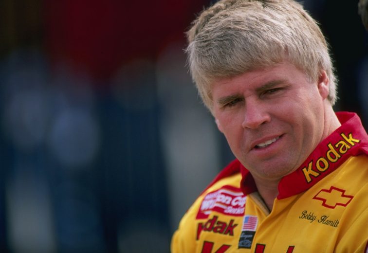 Bobby Hamliton looks on at Rockingham.