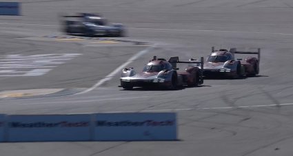 GTP battle for the lead heats up as clock winds down in Rolex 24 at Daytona