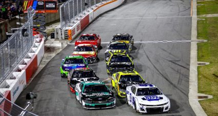 Chase Elliott takes Heat 1, pole for Cook Out Clash at Bowman Gray
