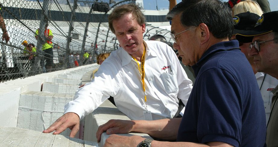 Dr. Dean Sicking talks about the SAFER barrier at Richmond