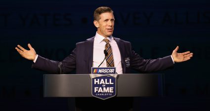 Carl Edwards focuses on gratitude, humility as he joins NASCAR Hall of Fame
