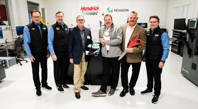 Featured Image for Hendrick Motorsports unveils Hexagon Metrology Lab