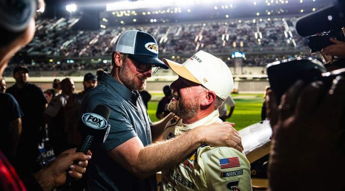 Featured Image for Earnhardts relish relief, jubilation as Allgaier gives JR Motorsports its first Daytona 500 start
