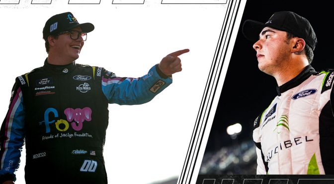 Featured Image for Sam Mayer, Sheldon Creed christen new team with Daytona top fives: ‘Welcome to Xfinity, Haas Factory’