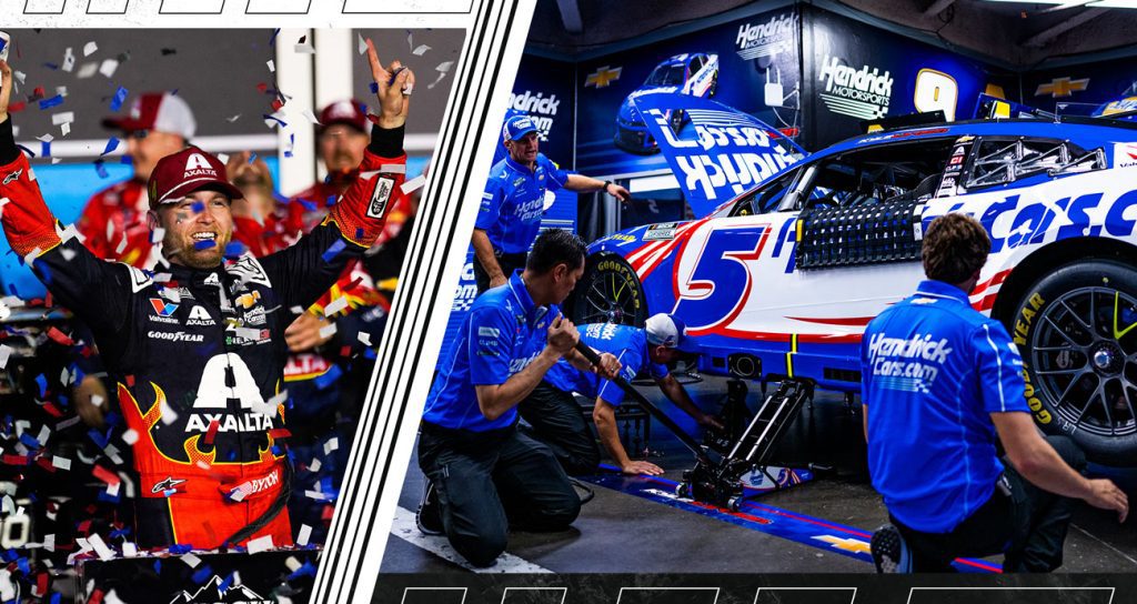 タイヤテーブルに最適 NASCARレーシングタイヤ&ホイール larson-byron-main-1024x544.jpg