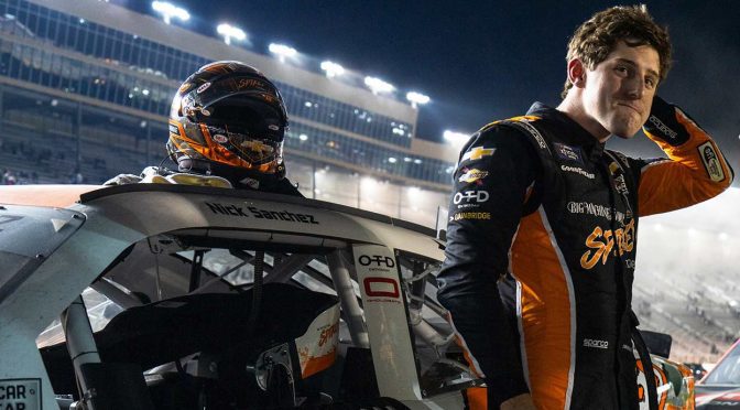 Featured image for Nick Sanchez grinds it out at Atlanta, secures first career Xfinity Series top five with Big Machine Racing