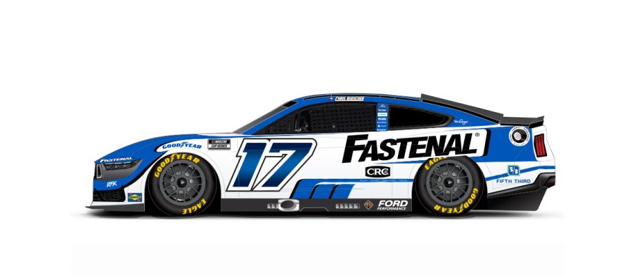 Esquema de pintura de Chris Buescher para COTA.